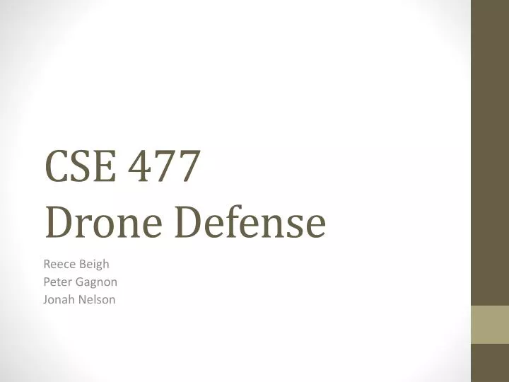 cse 477 drone defense