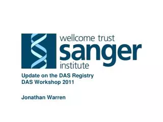 Update on the DAS Registry DAS Workshop 2011