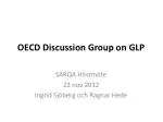 OECD Discussion Group on GLP - slide 1