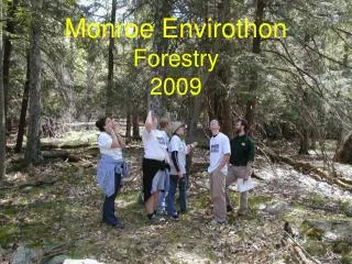 Monroe Envirothon Forestry 2009