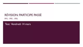 r vision participe pass