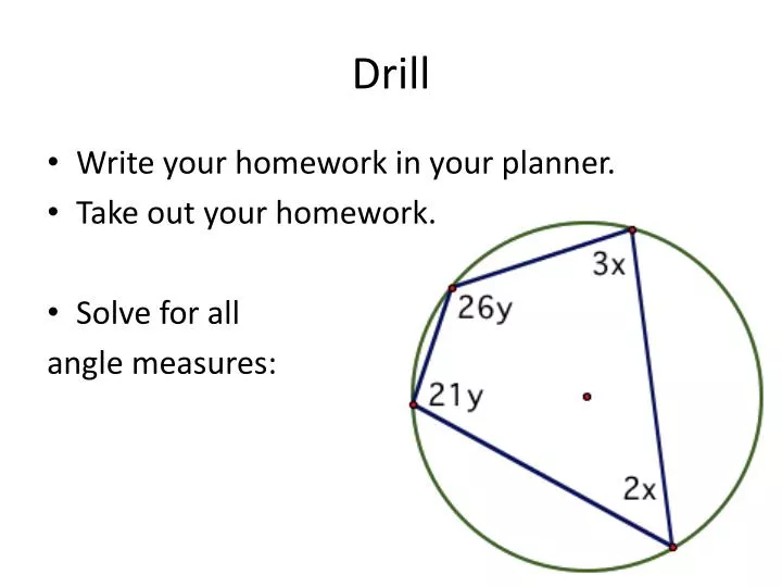 drill