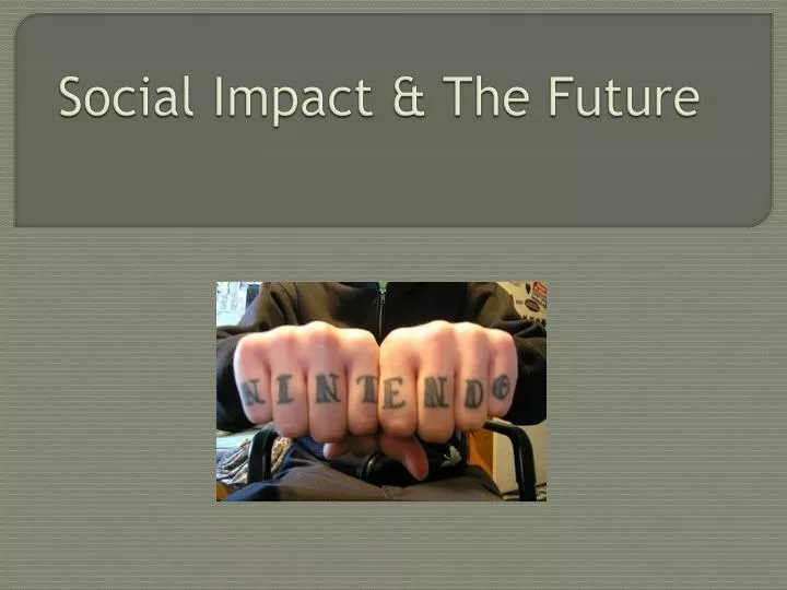 social impact the future