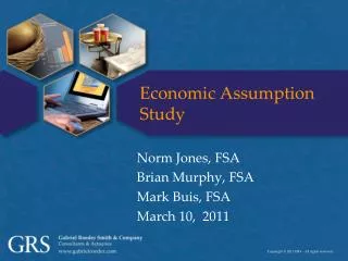 Economic Assumption Study