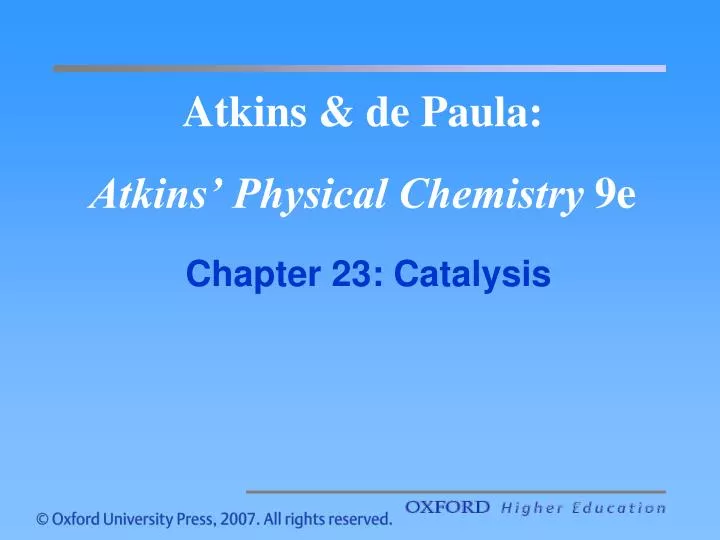 atkins de paula atkins physical chemistry 9e