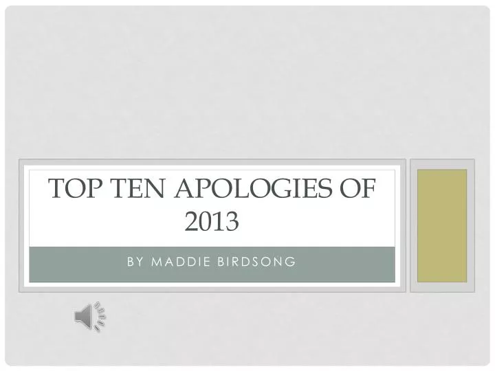 top ten apologies of 2013