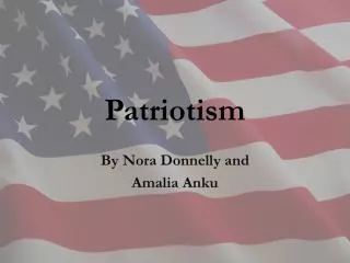 Patriotism