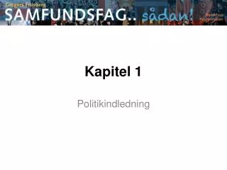 kapitel 1