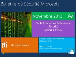 bulletins de s curit microsoft