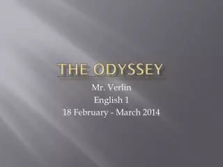 the odyssey