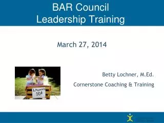 BAR Council Leadership Training