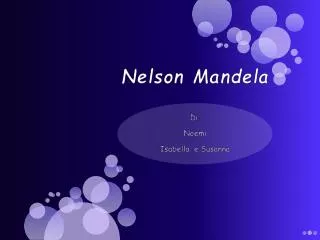 nelson mandela