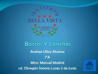 barcos y lanchas