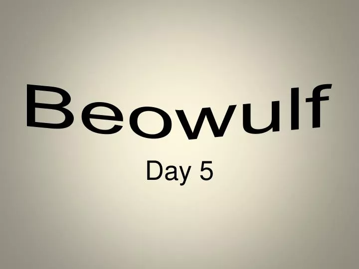 beowulf