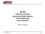 Fault Protection for Spacecraft Instruments Overview - slide 1