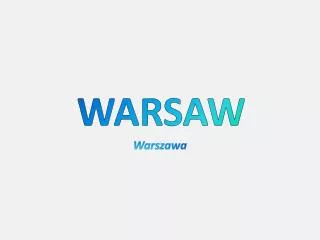 WARSAW