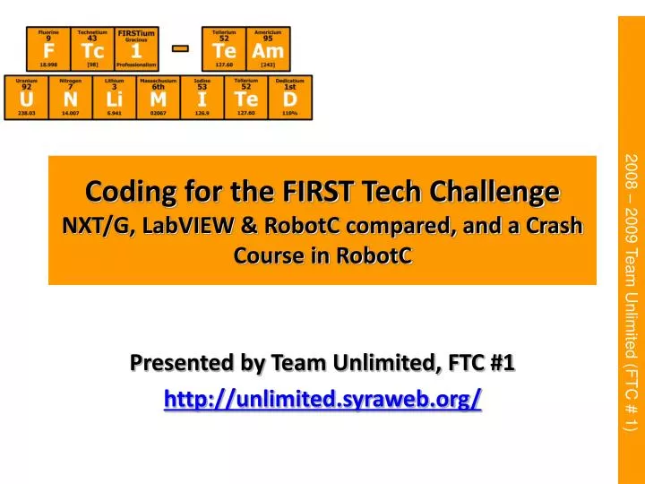 coding for the first tech challenge nxt g labview robotc compared and a crash course in robotc