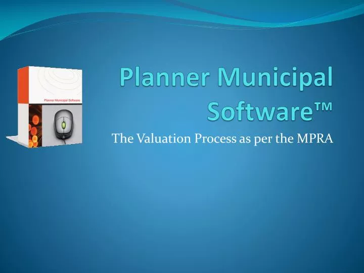 planner municipal software