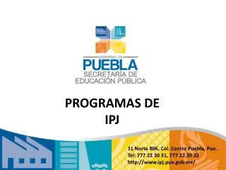 programas de ipj