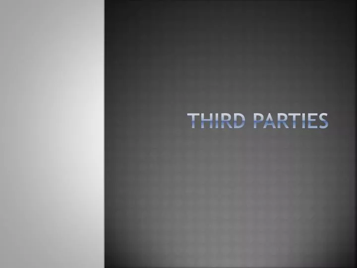 third parties