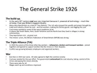 The General Strike 1926