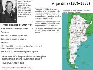 Argentina (1976-1983)