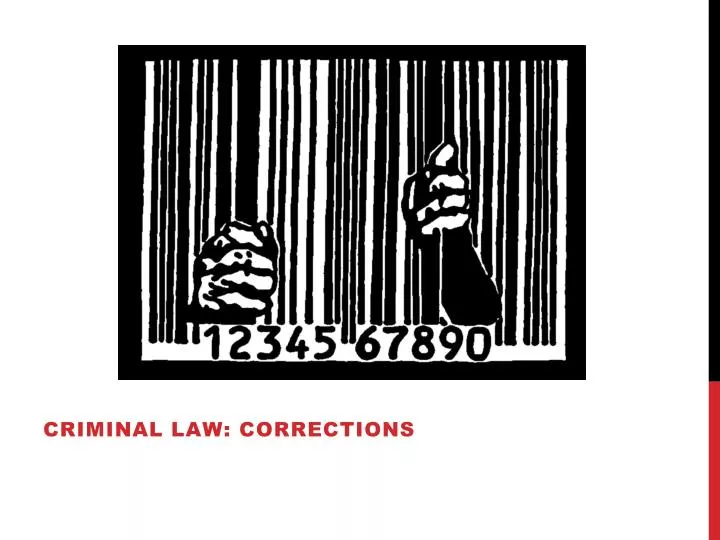 criminal law corrections