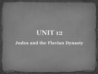 UNIT 12