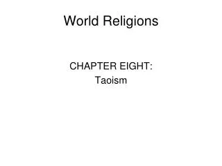 World Religions