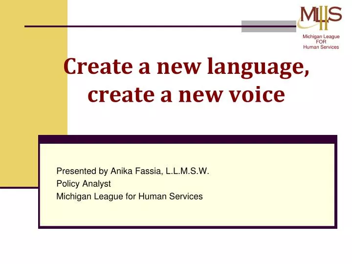 create a new language create a new voice