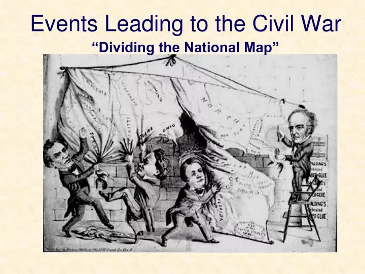 events leading to the civil war