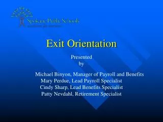 Exit Orientation