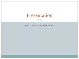 presentation