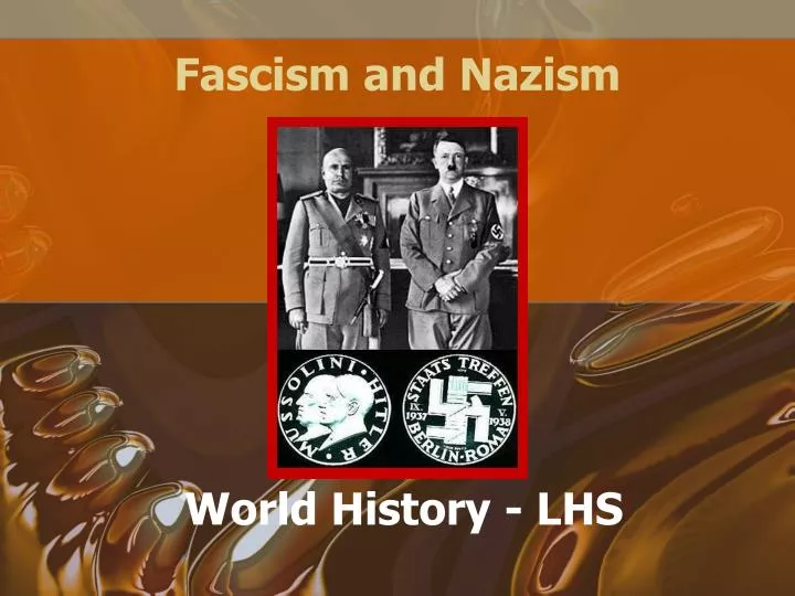 fascism and nazism