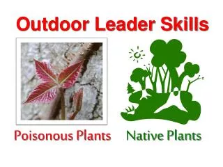 Outdoor Leader Skills