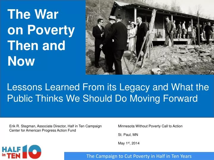 the war on poverty then and now