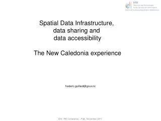 Spatial Data Infrastructure, data sharing and data accessibility