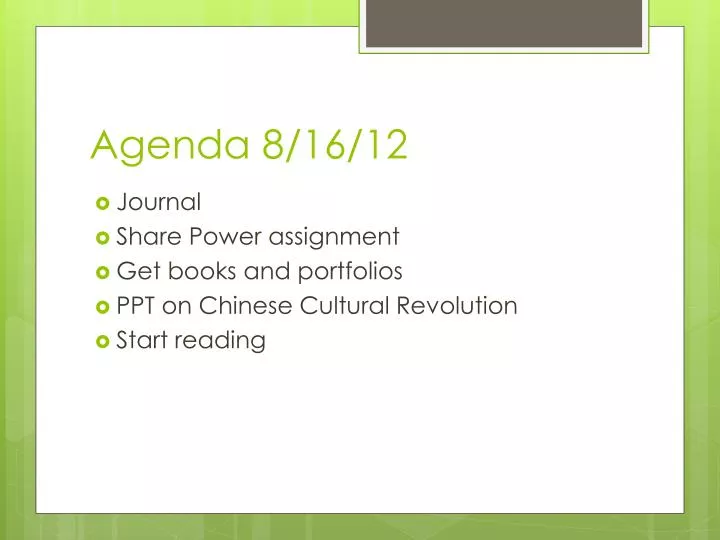 agenda 8 16 12