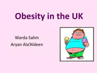 Obesity in the UK