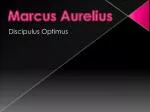 Marcus Aurelius - slide 1