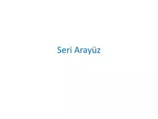 seri aray z