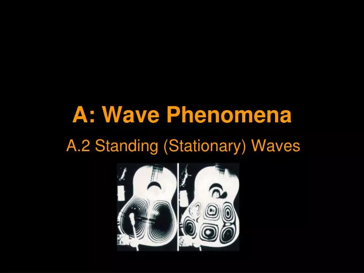 a wave phenomena