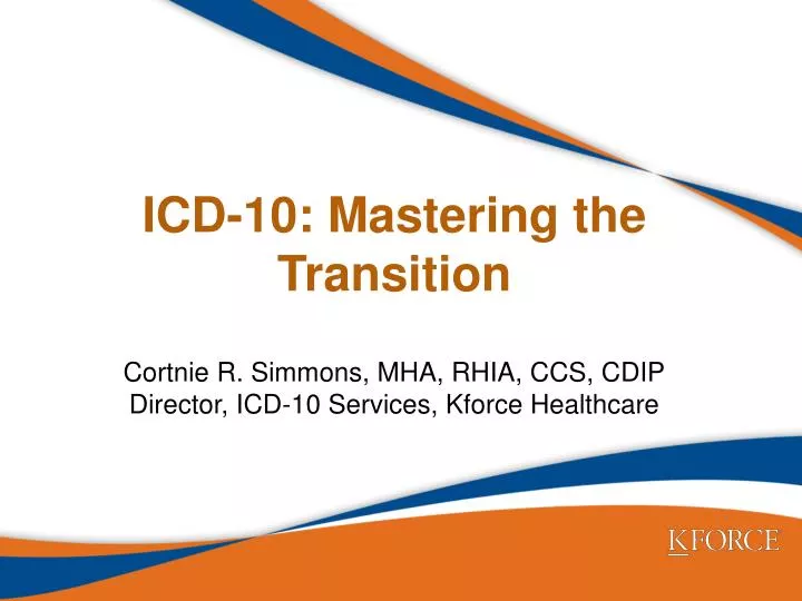 icd 10 mastering the transition