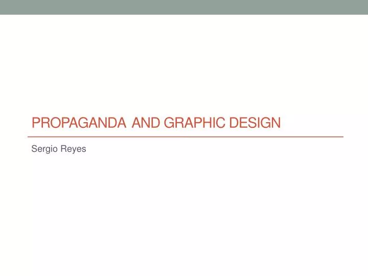 propaganda and graphic design