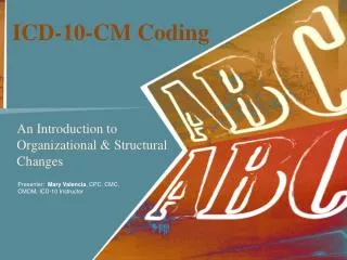 ICD-10-CM Coding