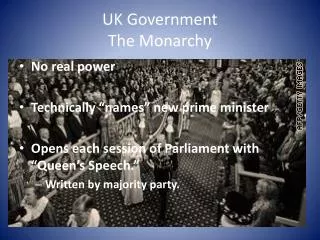 UK Government The Monarchy