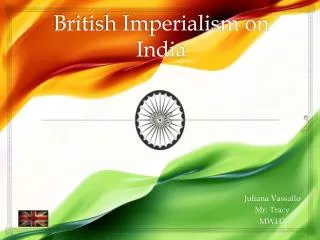 British Imperialism on India