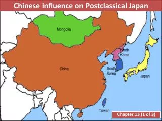 Chinese influence on Postclassical Japan
