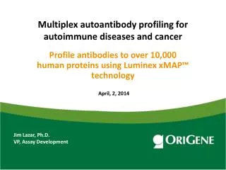 Multiplex autoantibody profiling for autoimmune diseases and cancer