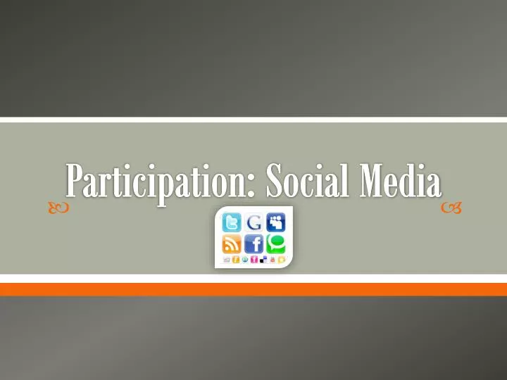 participation social media